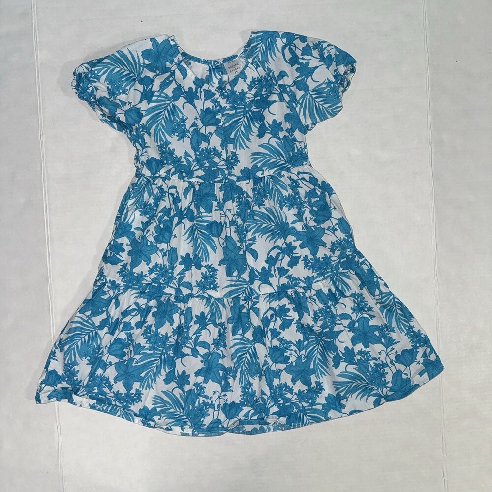 Peyton & Parker Girl‎ Dress Size 4T S Floral Pleated Lightweight Summer Spring